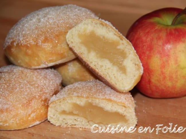 Beignets aux pommes au four