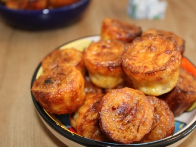 Mini cannelés salés au bacon et tomates séchées