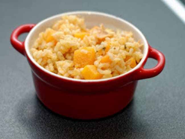 Risotto au potiron