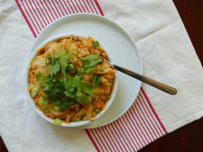 Mac'n'cheese au kimchi