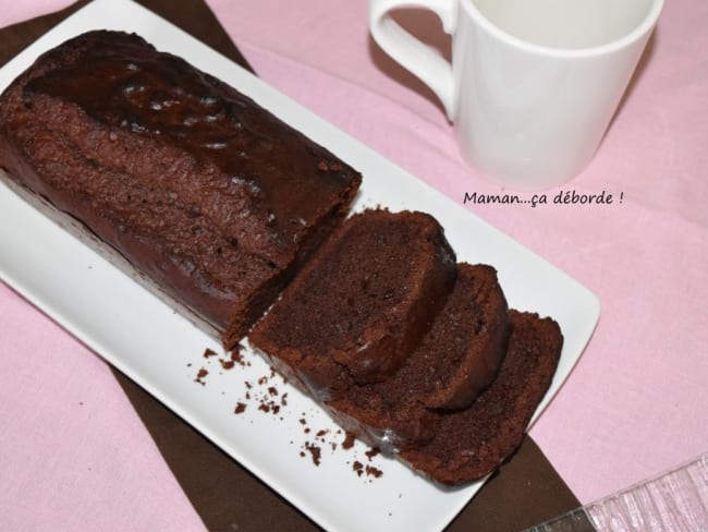 Cake au chocolat noir (IG bas) 