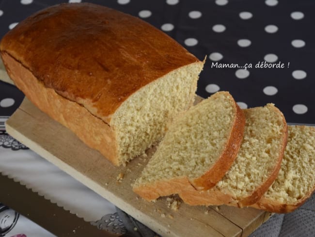 Pain de mie brioché - Maman...ça déborde