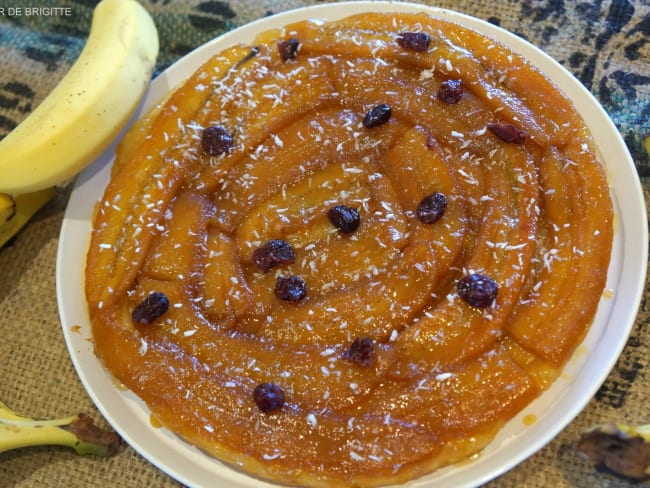 Tarte Tatin à la Banane - Atelier de Brigitte 