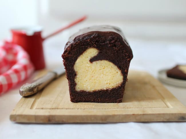 Gâteau caché au chocolat « Lapin de Pâques »