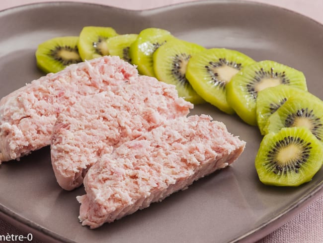 Mousse de jambon aux kiwis