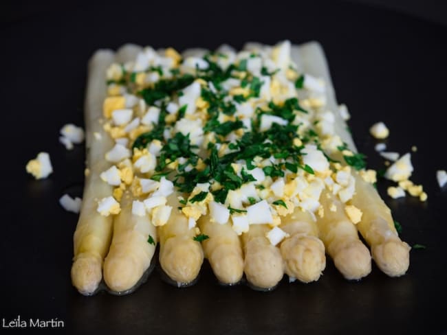 Asperges d’Alsace vinaigrette et oeuf mimosa – je vais vous cuisiner