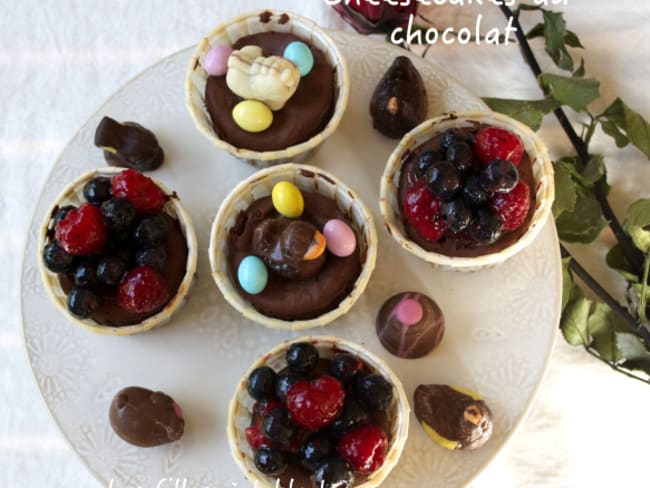 Cheesecakes au chocolat