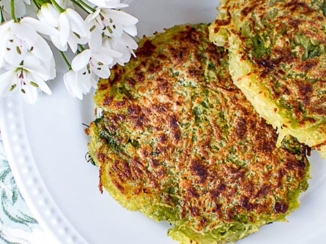 Rösti maison de pomme de terre à l'ail des ours