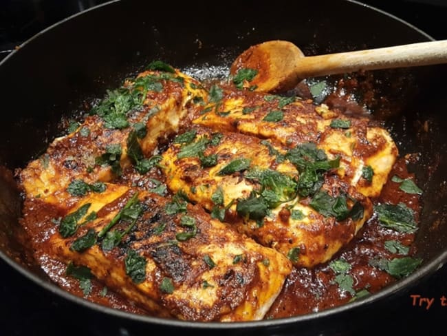 Poisson sauce chraimeh