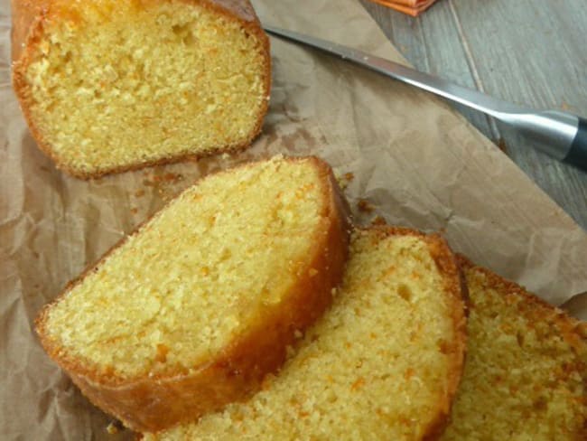 Délicieux cake à l’orange bien parfumé