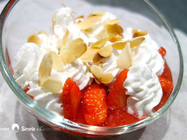 Fraises chantilly