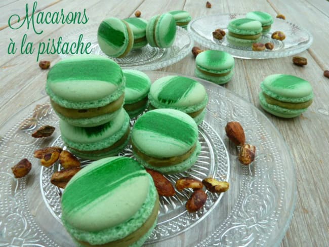 Macarons à la pistache