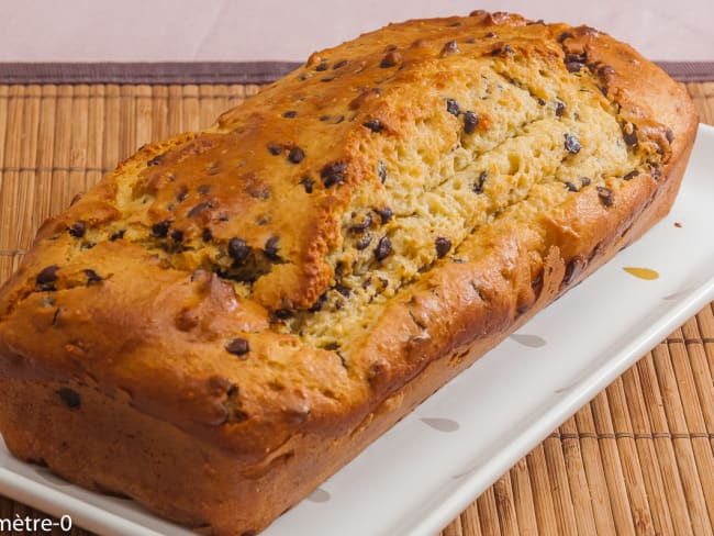 Cake à la ricotta et aux pépites de chocolat