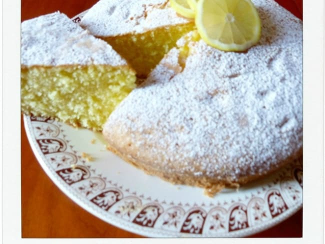 Gâteau paradis au limoncello