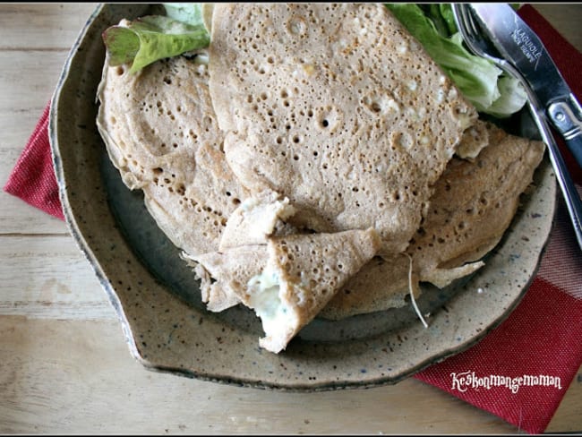 Bourriols au fromage bleu d'Auvergne