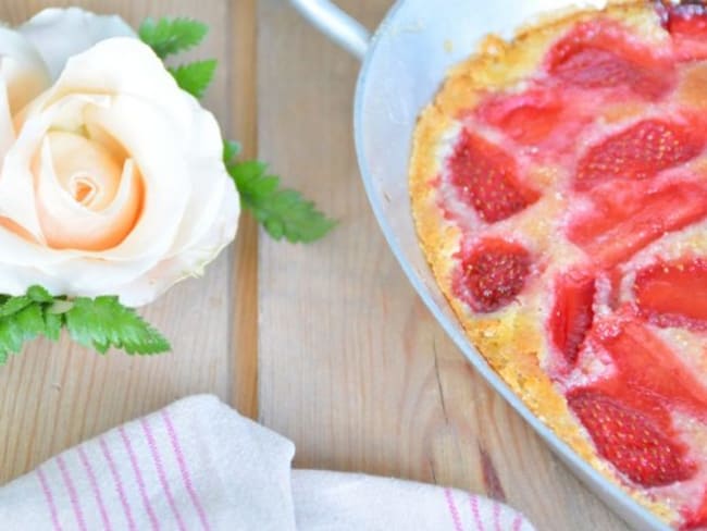 Cobbler aux fraises