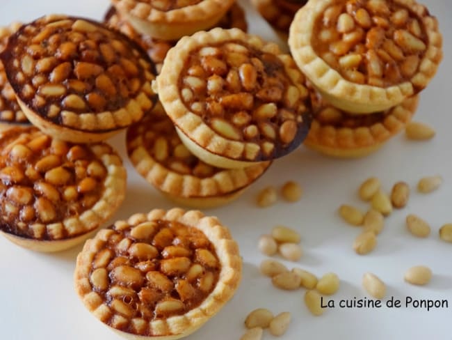 Pignoli ou mini tartelettes aux pignons