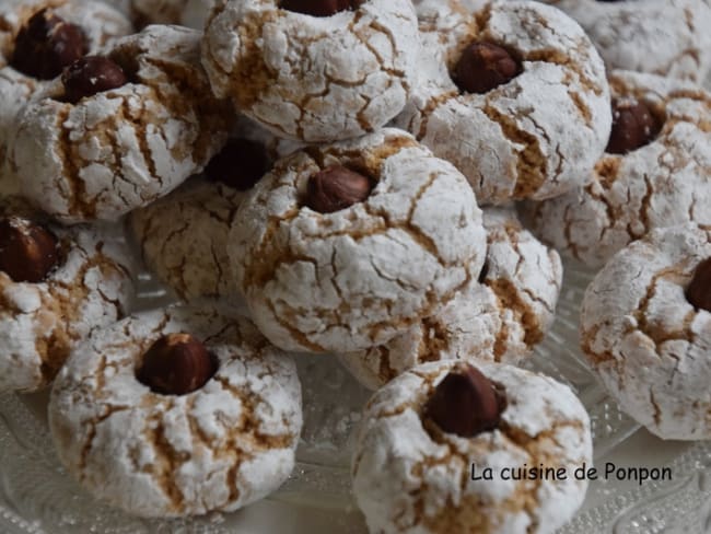 Amaretti au praliné