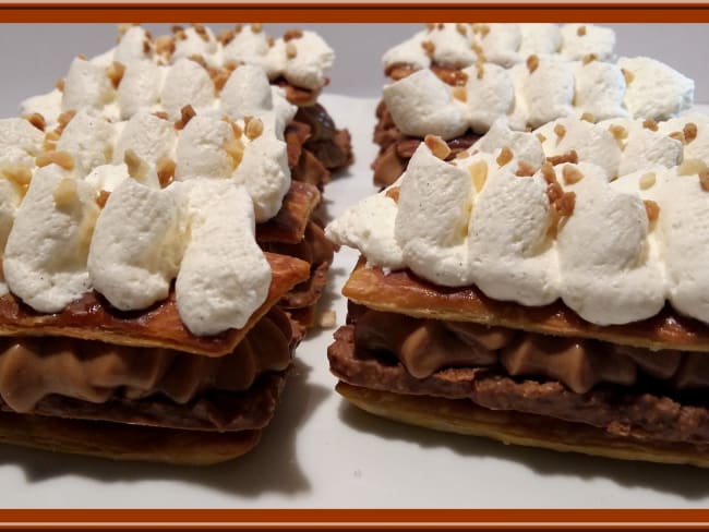 Millefeuille praliné