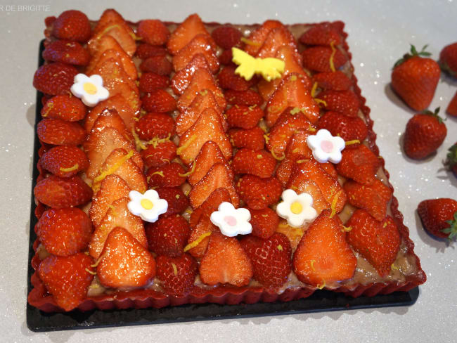 Tarte aux fraises