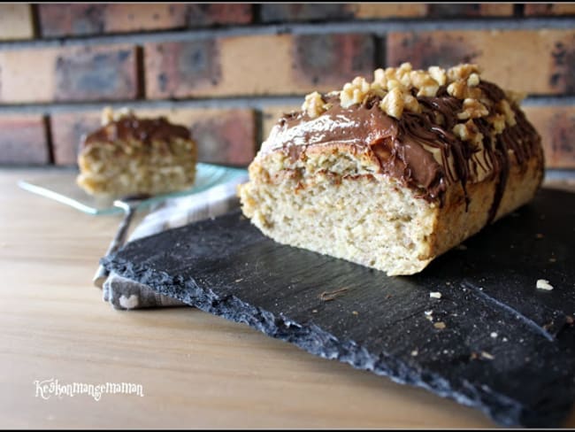 Peanut butter banana bread