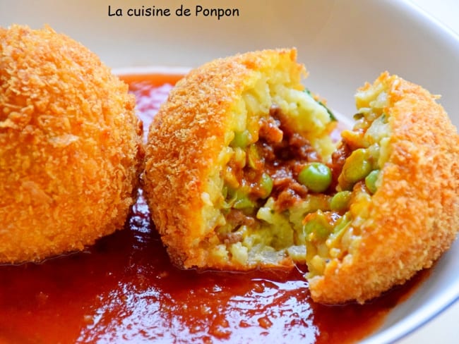 Arancini ou comment utiliser les restes de risotto