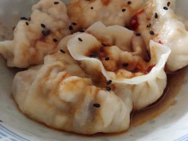 Jiaozi au shiitake et tofu