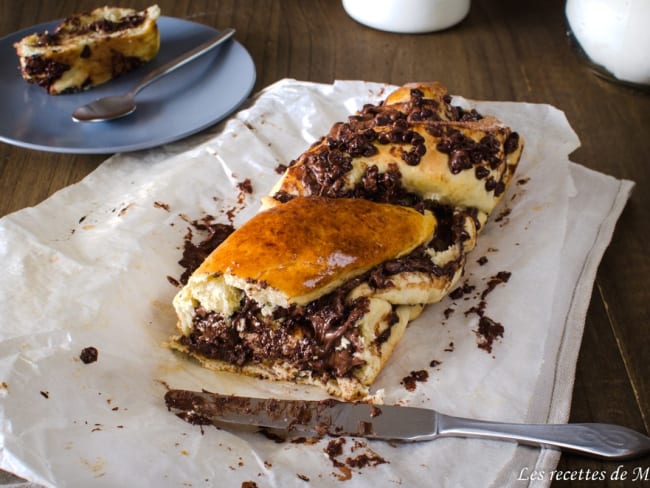 Brioche à la Nocciolata et pépites de chocolat