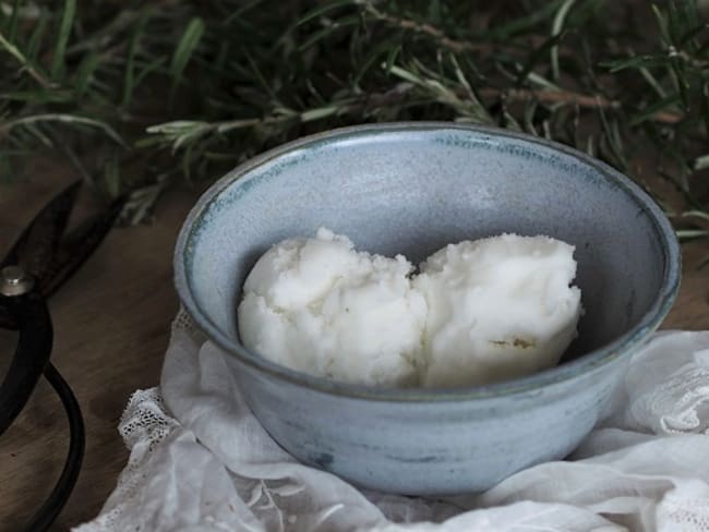 Sorbet au romarin fait maison