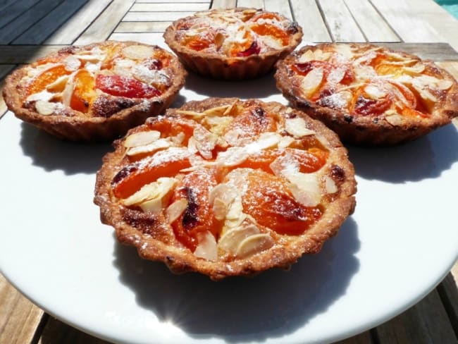 Tartelettes amandines aux abricots