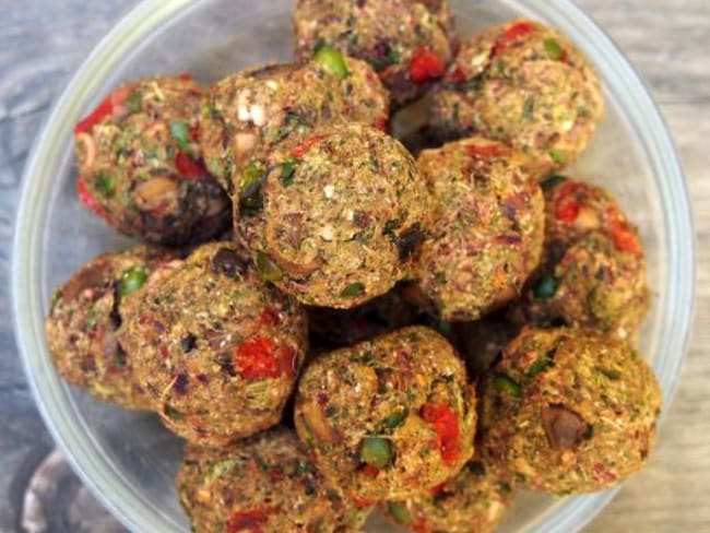 Boulettes en mode vegan et sans gluten