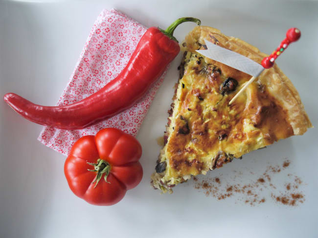 Quiche aux légumes