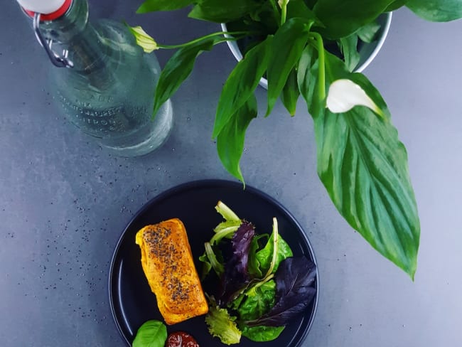 Mini cakes à la courgette et au chèvre