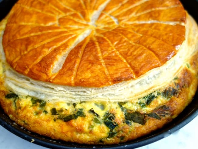 Tourte aux blettes et à la ricotta