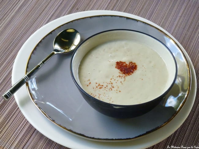 Soupe d'aubergines au yaourt