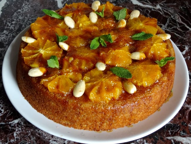 Gâteau aux quinoa amandes et oranges