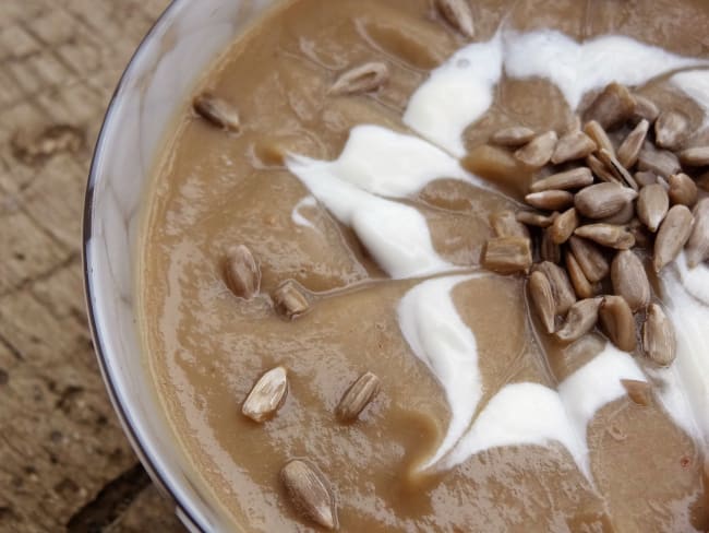 Velouté de châtaignes aux cèpes : vive l'automne !