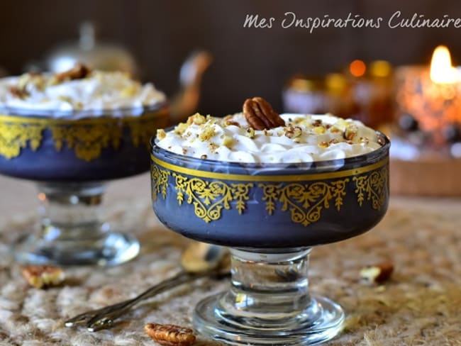 Mousse Jawzia liquide aux noix, recette ramadan