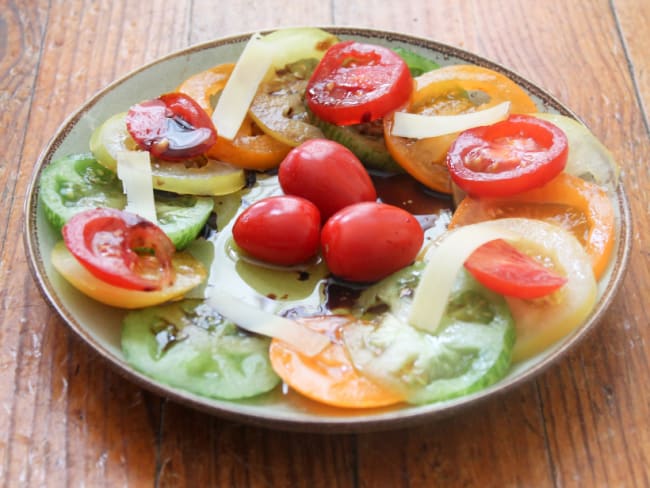 Carpaccio de tomates ultra facile et rapide