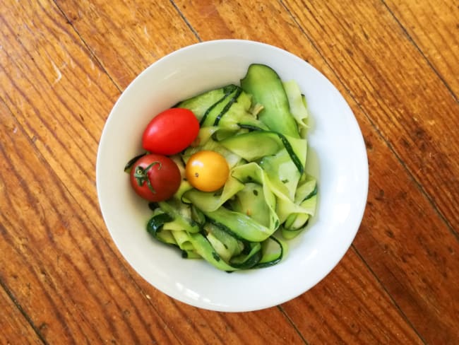 Tagliatelles de courgette