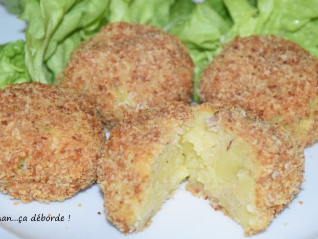 Croquettes de pomme de terre et thon sans friture