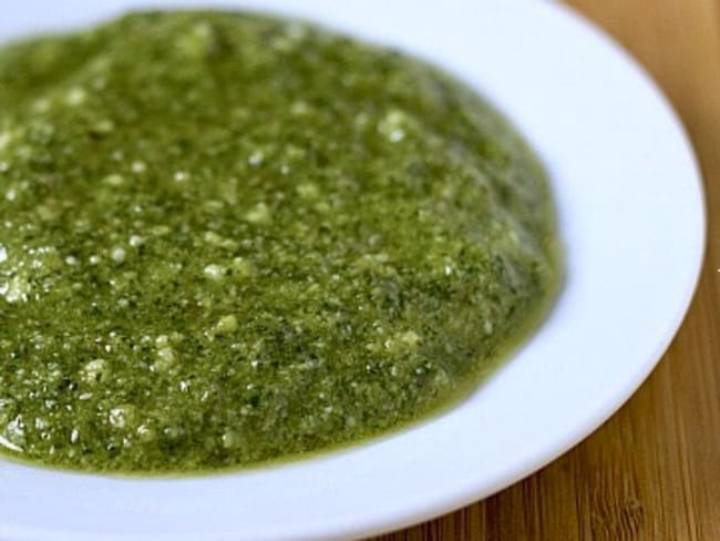 Sauce alcaline verte