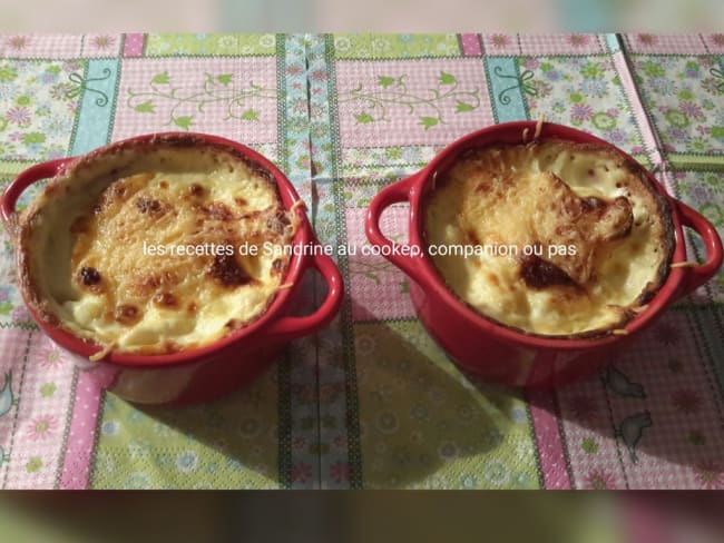 Gratin de chou fleur facile et rapide au cookeo