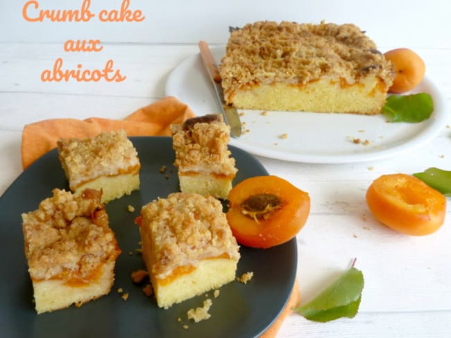 Crumb cake aux abricots