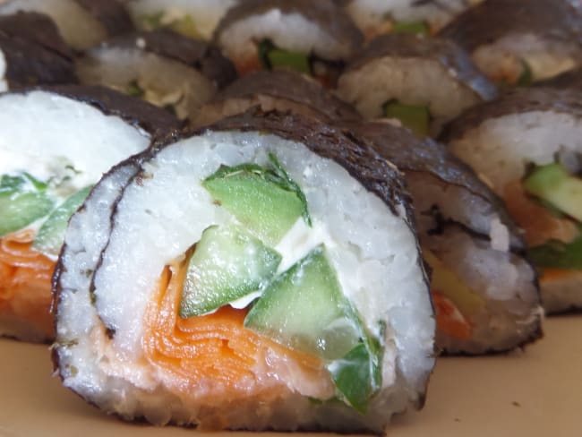 Maki et sushi fait maison