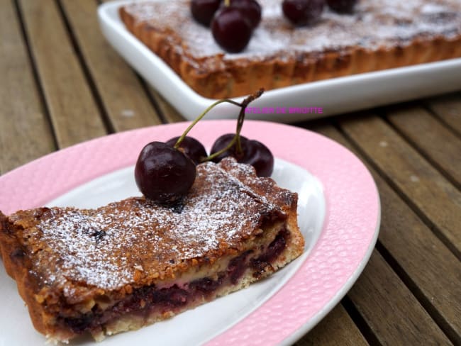 Tarte aux Cerises et Pralin