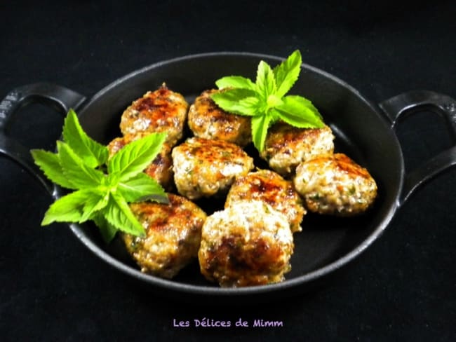 Keftas ou boulettes de viande à la libanaise, moelleuses et parfumées