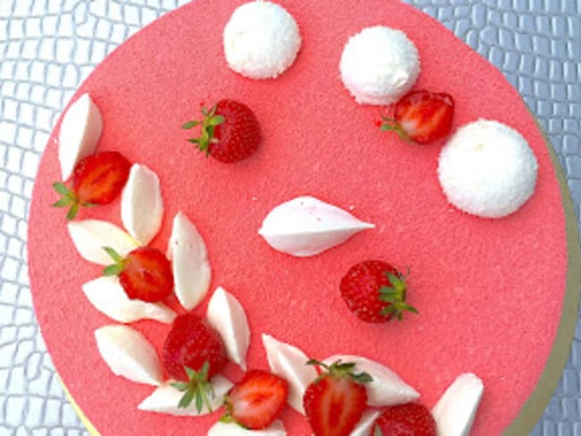 Vacherin Citron-Fraise