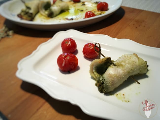 Filets de plie au pesto – Ma fourchette est italienne