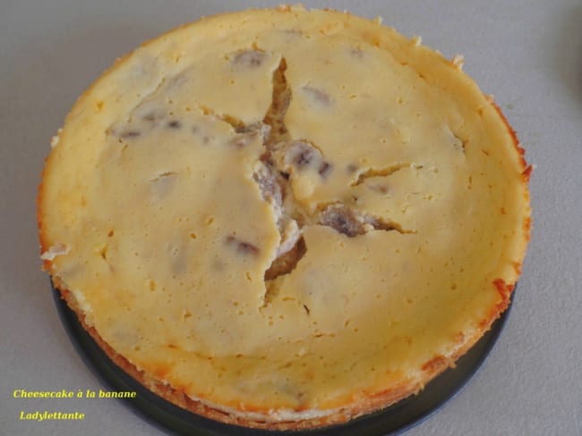 Cheesecake à la banane